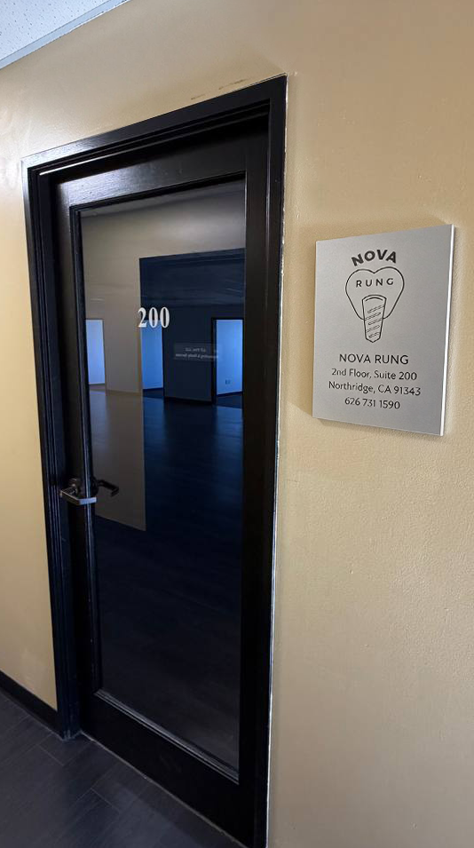 Suite 200 entrance for Nova Rung dental practice